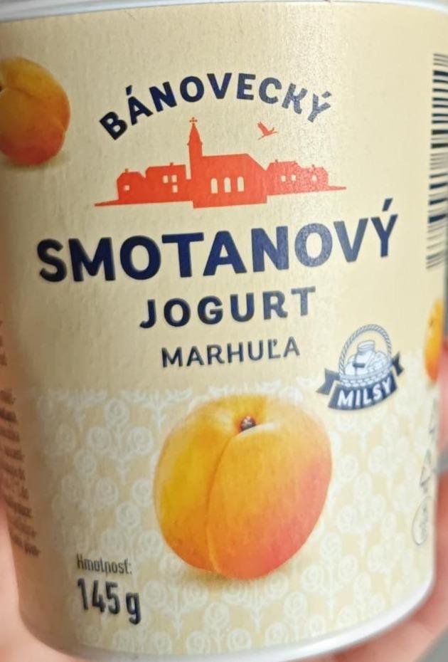 Фото - Smotanový jogurt marhula Bánovecký