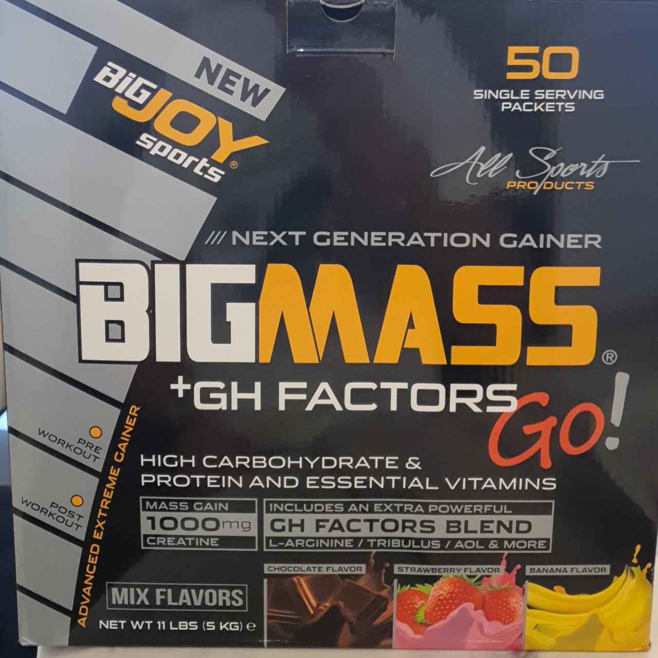 Фото - Bigmass Chocolate flavour Big Joy Sports