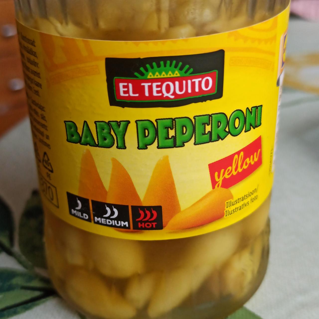 Фото - Baby peperoni yellow El Tequito