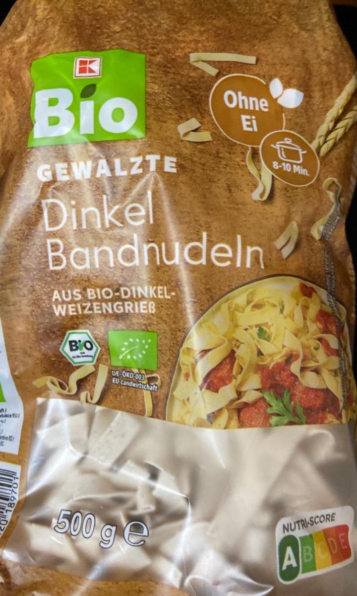 Фото - Gewalzte dinkel bandnudeln K-Bio