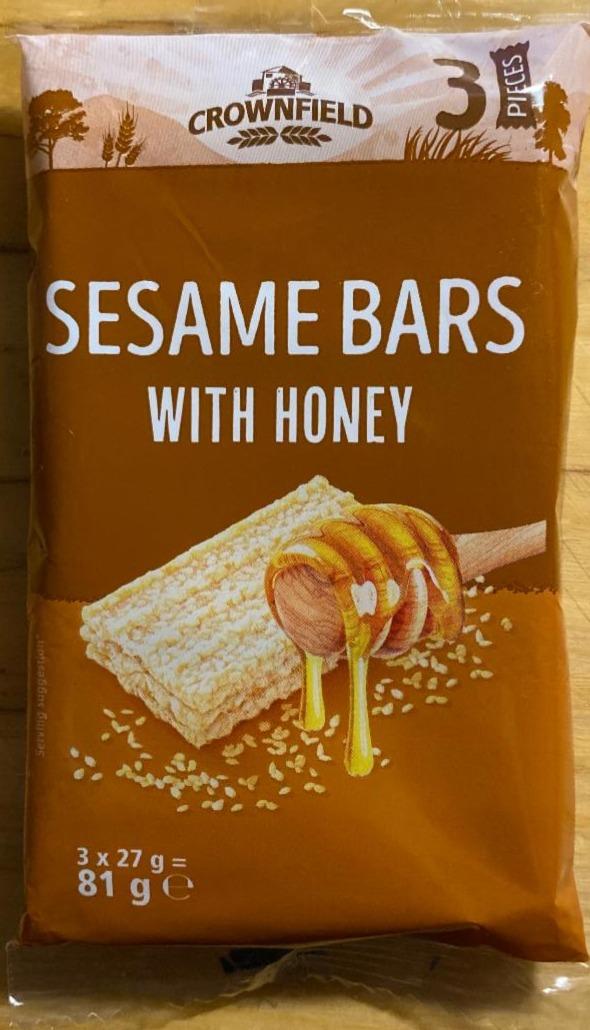 Фото - Sesame bars with honey Crownfield