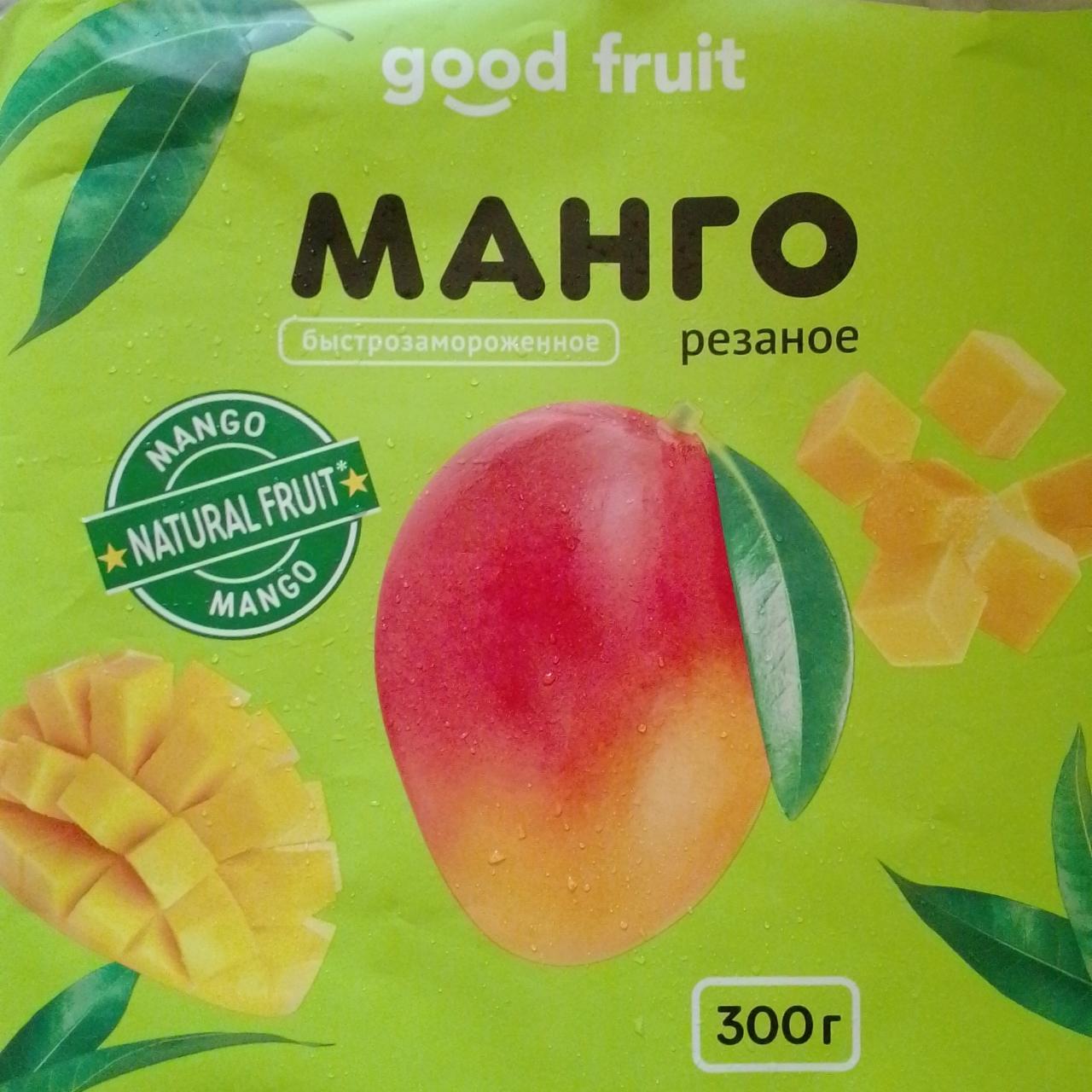 Фото - Манго быстрозамороженное резаное Good Fruit