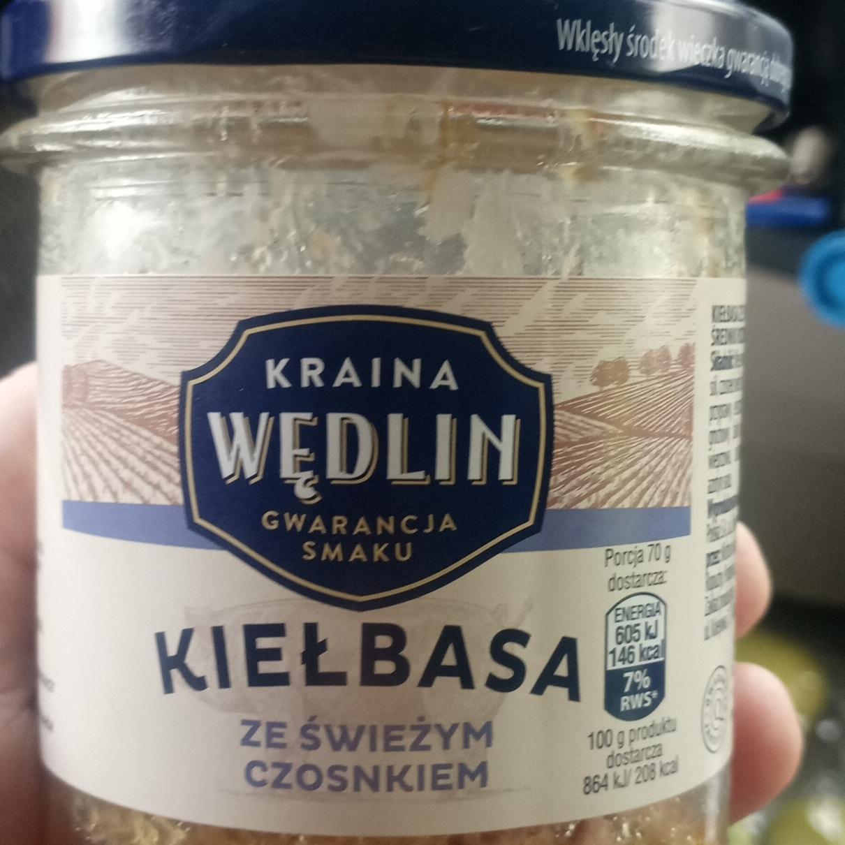 Фото - Kielbasa ze swiezym czosnikiem Kraina Wędlin