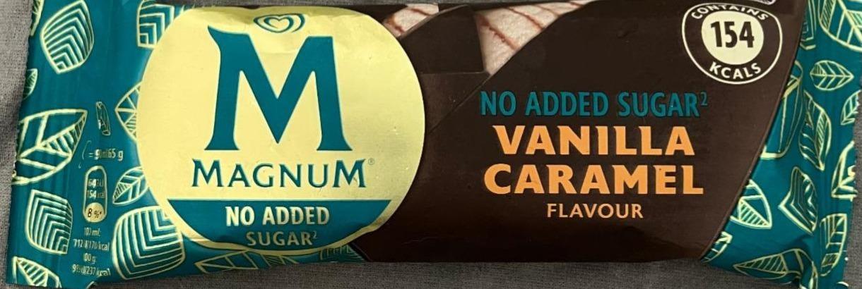 Фото - No added sugar vanilla caramel Magnum