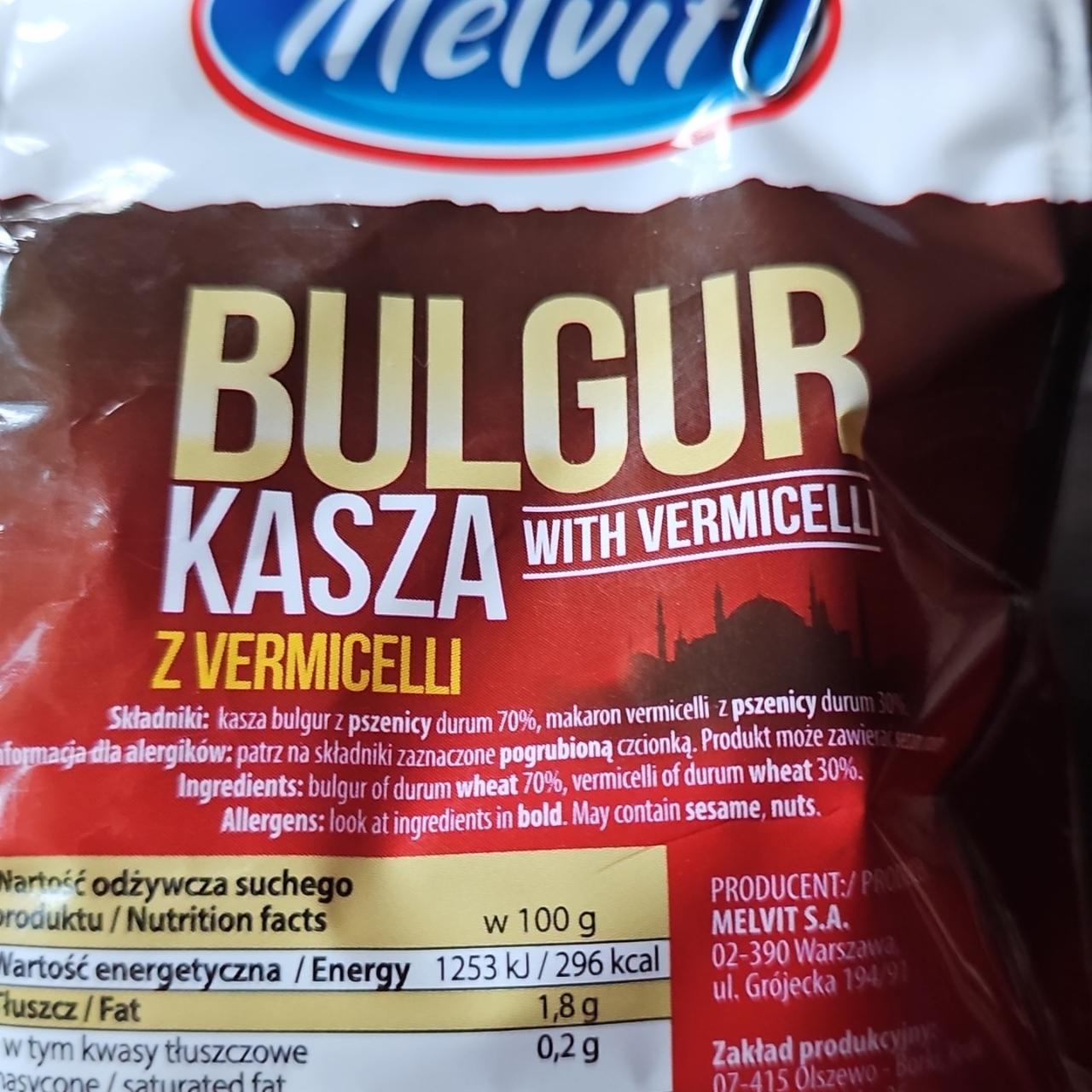 Фото - Bulgur z vermicelli Melvit