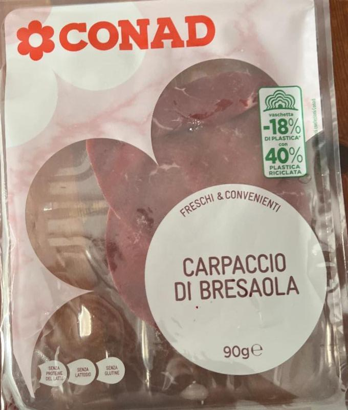 Фото - Carpaccio di bresaola Conad