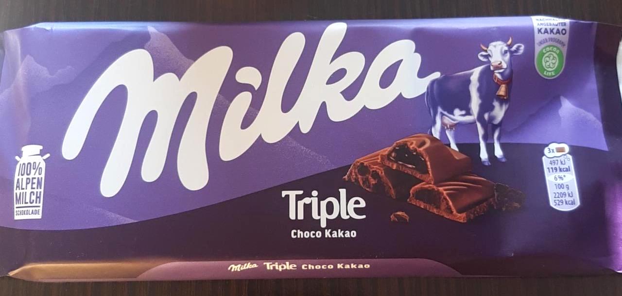 Фото - Triple choko cocoa Milka