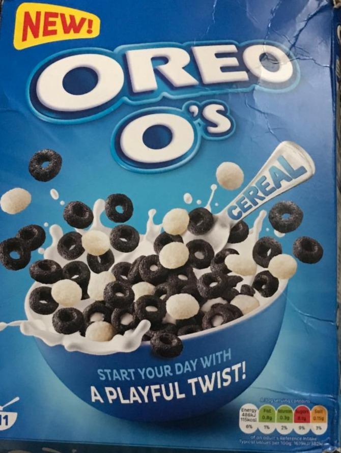 Фото - O's cereal start your day with a playful twist Oreo