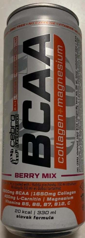 Фото - Nápoj BCAA kolagén berry mix BCAA collagen+magnesium Cebra