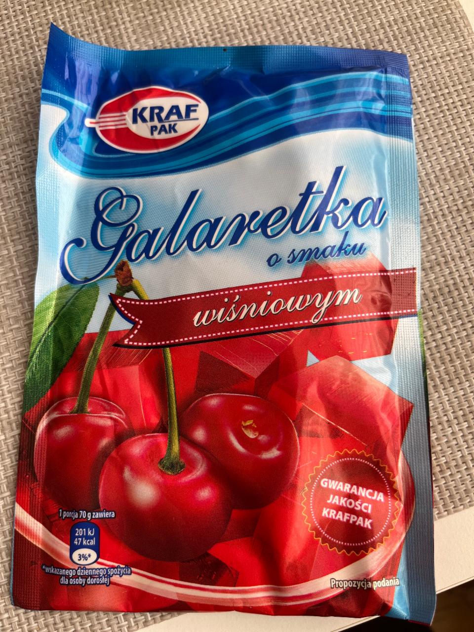 Фото - Желе Galaretka вишня Kraf Pak