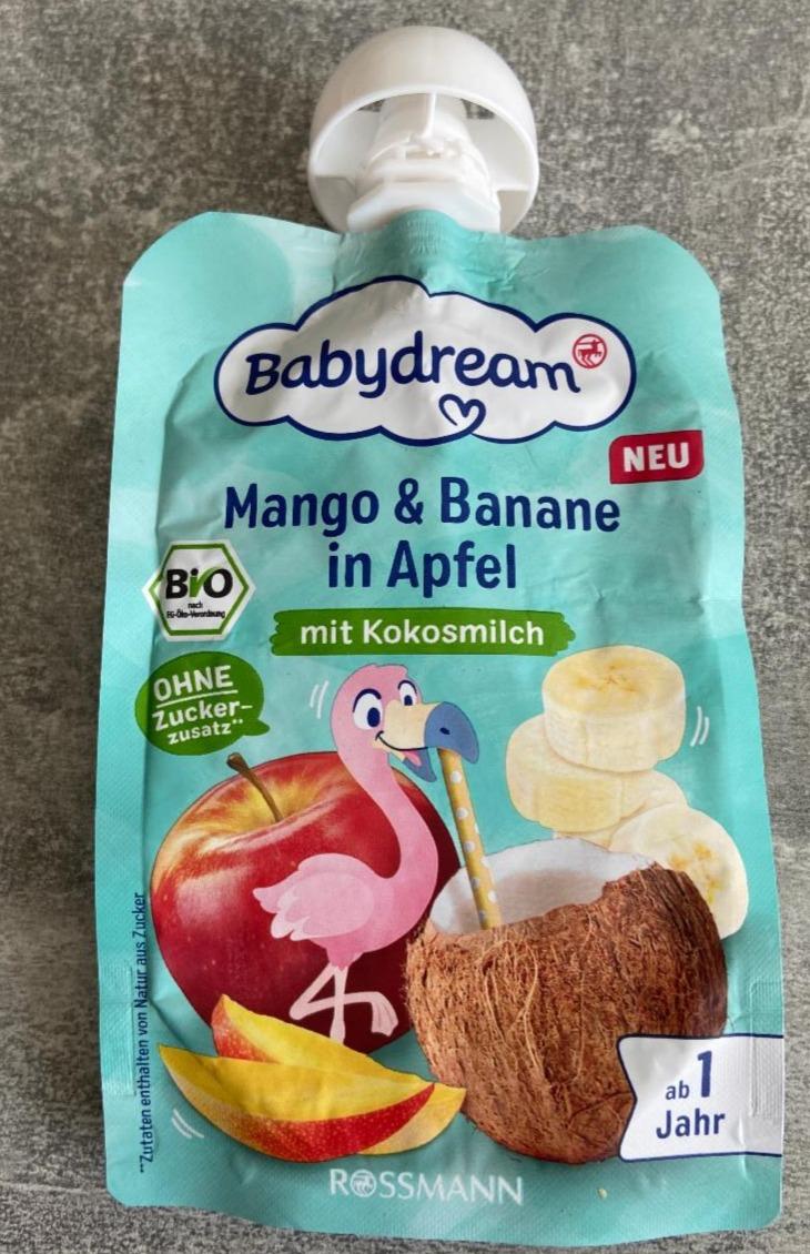 Фото - Bio Mango&Banane in Apfel mit Kokosmilch Babydream