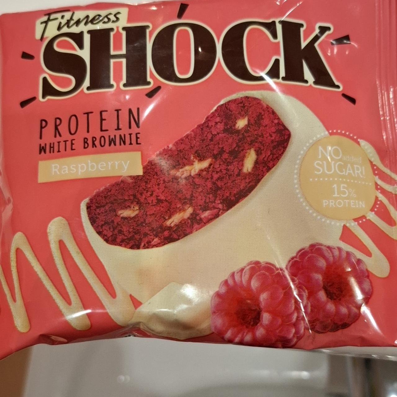 Фото - Protein whita brownie raspberry FitnesShock