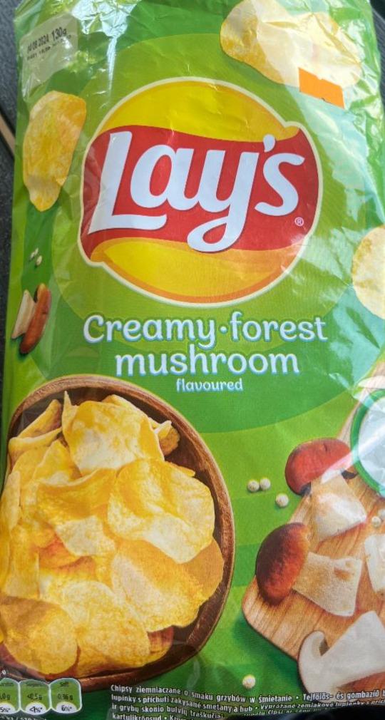 Фото - Cream chips wild mushrooms Lay's