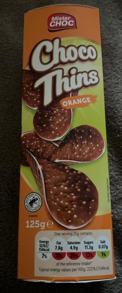 Фото - Crispy Orange Flavour Mister Choc