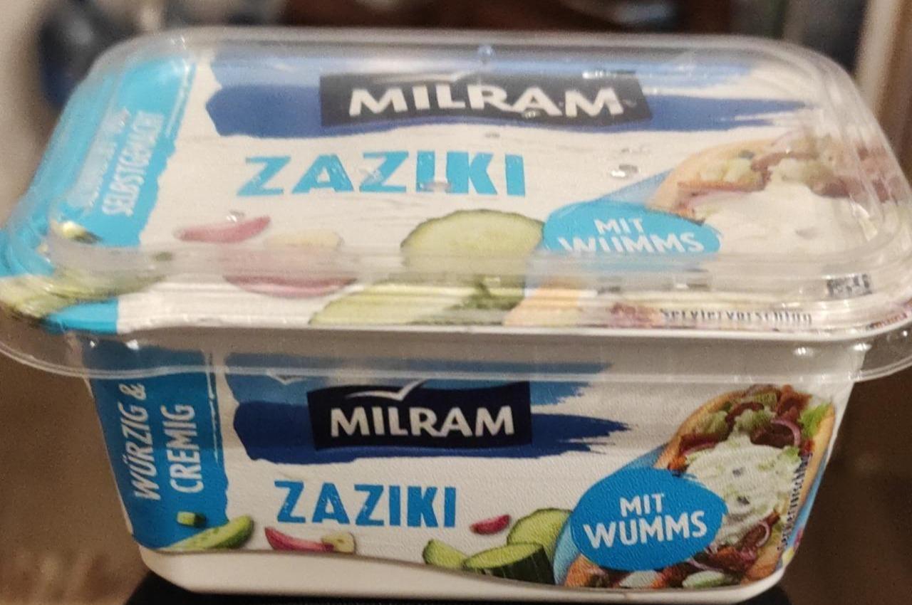 Фото - Zaziki creme ous sahnejoghurt andsSpeisequark, mit gurken und gewürzen Milram