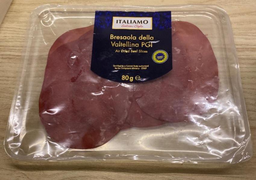 Фото - Bresaola della Valtellina PGI Air Dried Beef Slices Italiamo