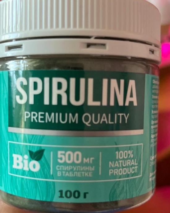 Фото - Spirulina premium quality Miopharm