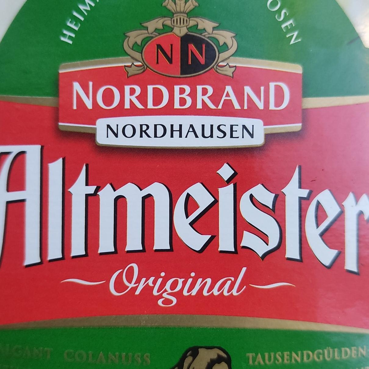 Фото - Altmeister original Nordbrand Nordhausen