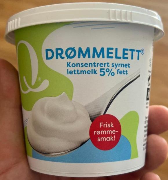 Фото - Сметана 5% DRØMMELETT