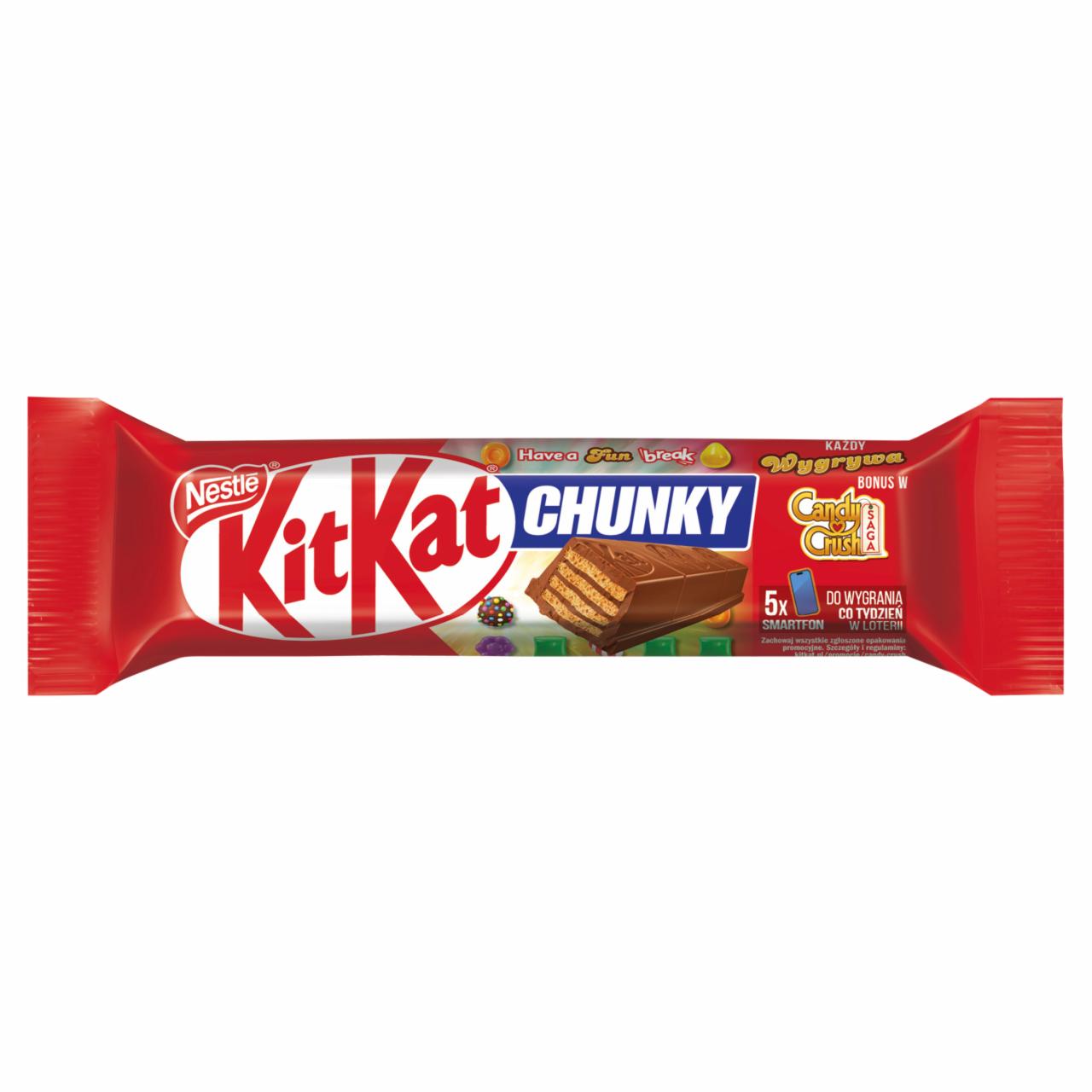 Фото - Вафли в молочном шоколаде Kit Kat Chunky