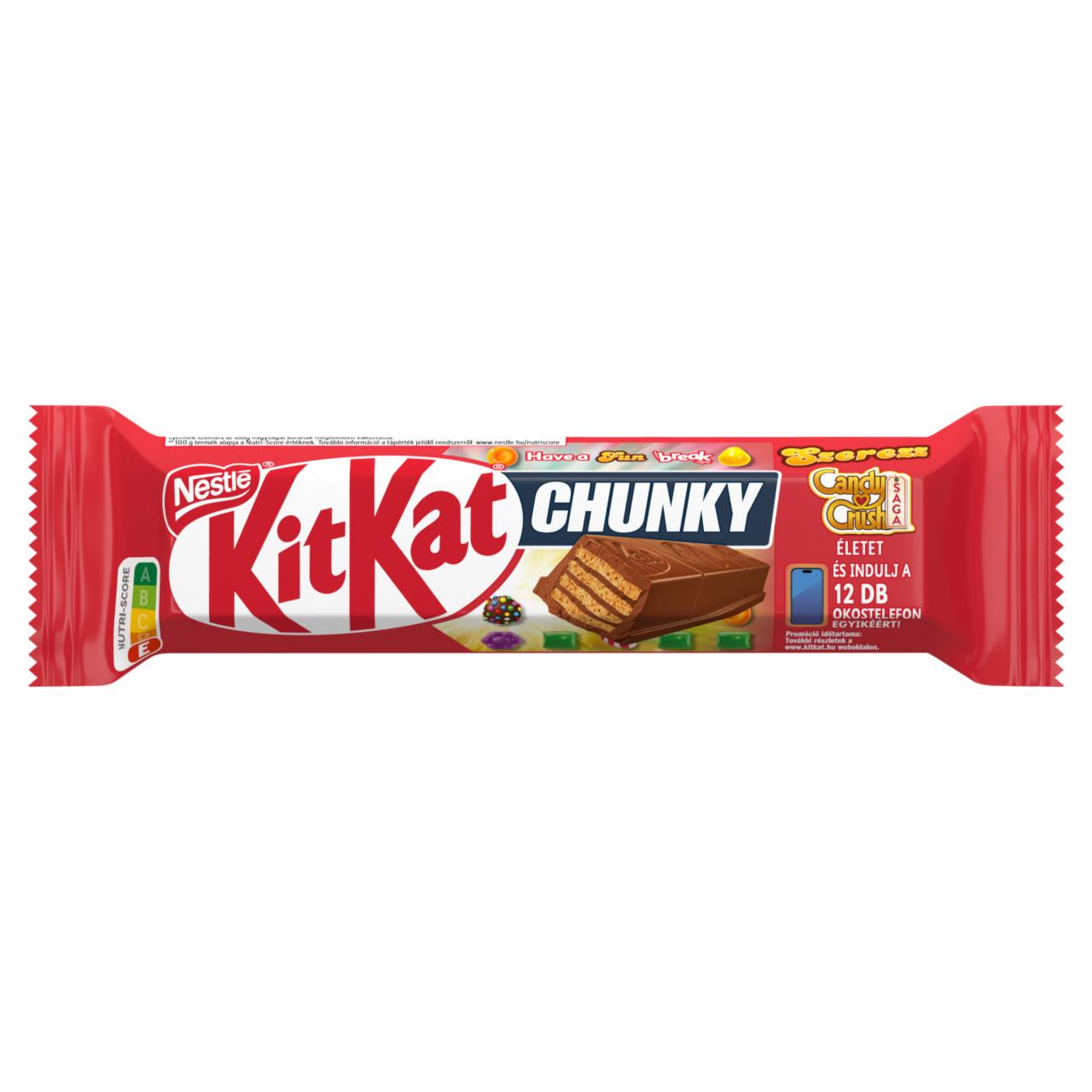 Фото - Вафли в молочном шоколаде Kit Kat Chunky