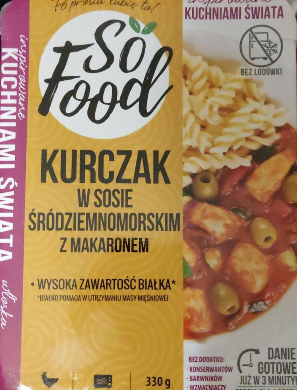 Фото - Kurczak w sosie śródziemnomorskim z makaronem So food