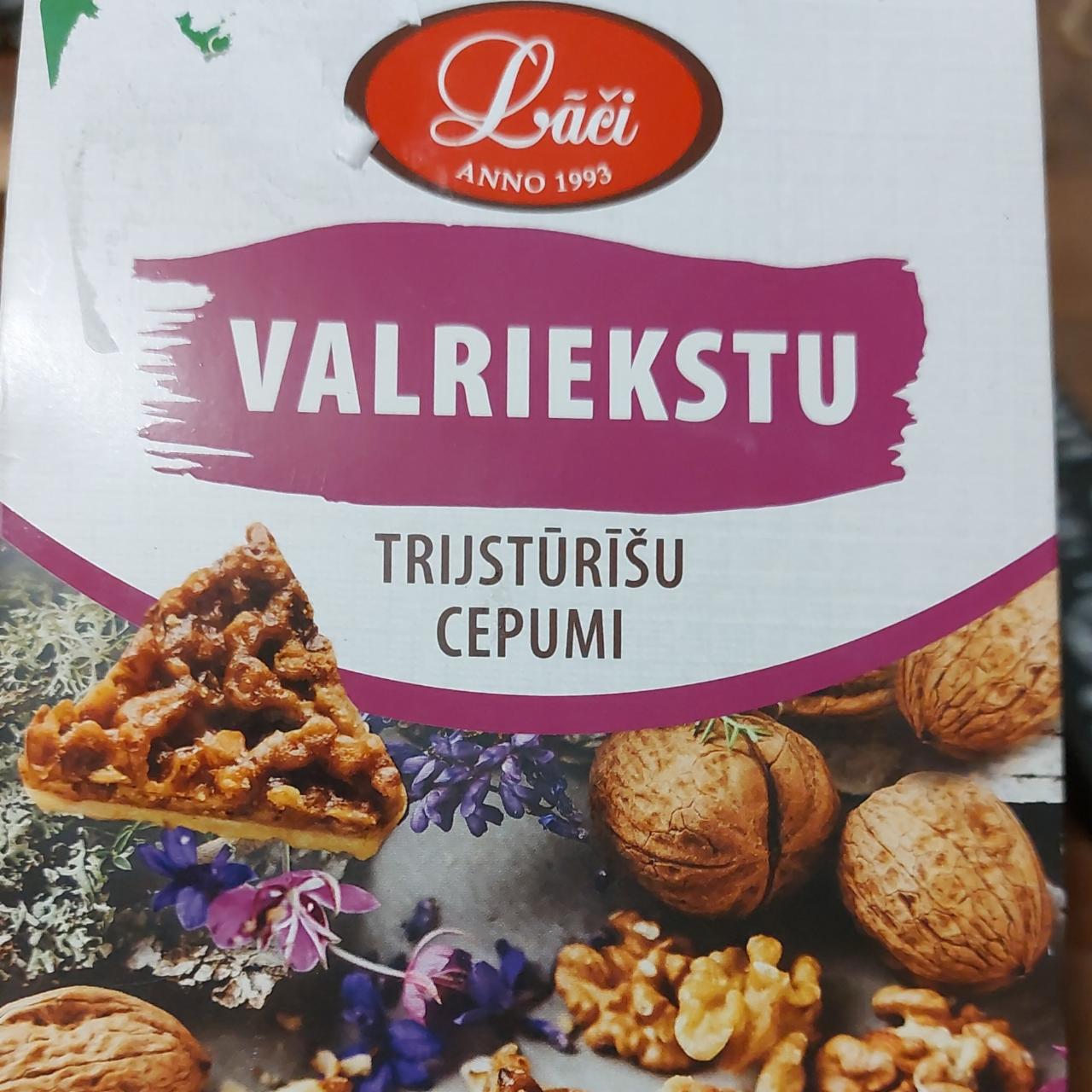 Фото - Печенье Valriekstu trijstūrīšu cepumi Lāči