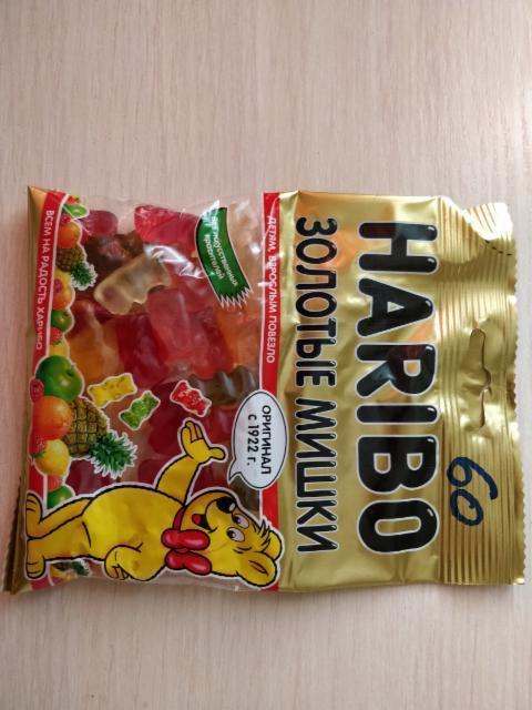 Фото - Haribo Goldbären (фруктовое желе в виде мишек)