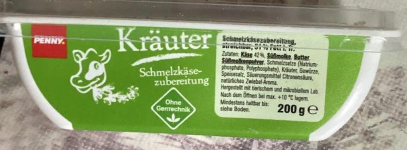 Фото - Krauter Schmelzkäse- zubereitung Penny