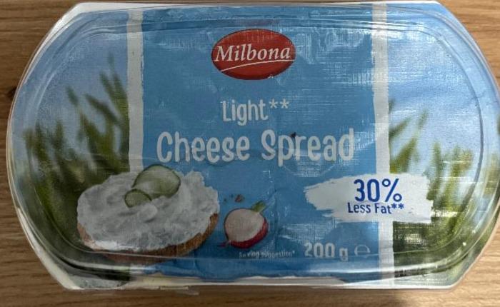 Фото - Light cheese spread Milbona