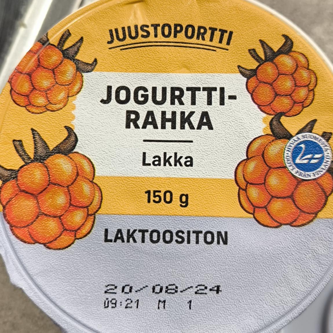 Фото - Jogurtti rahka lakka laktoositon Juustoportti