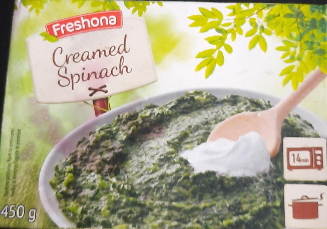 Фото - Creamed spinach Freshona