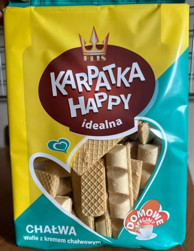 Фото - Wafle z kremem chałwowym Karpatka happy Flis