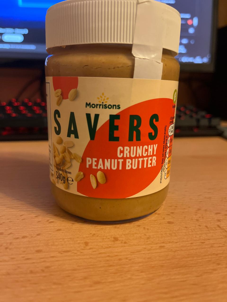 Фото - Savers crunchy peanut butter Morrisons