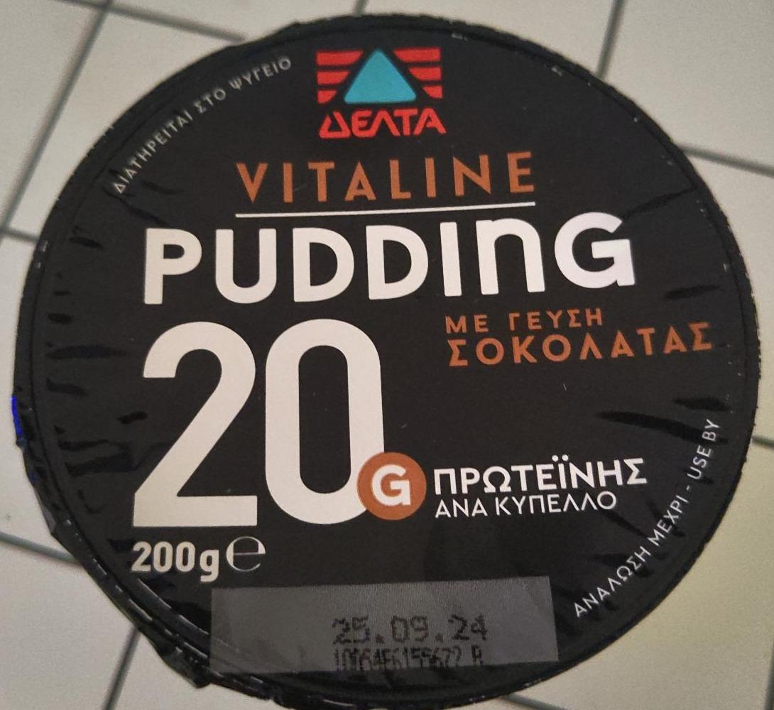 Фото - Pudding protein chocolate Vitaline Delta