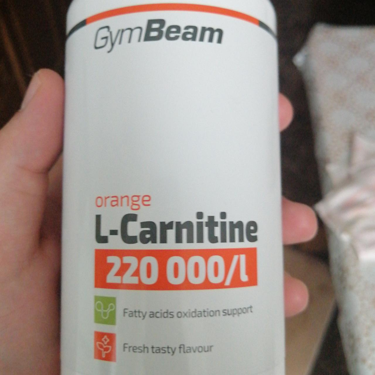 Фото - L-Carnitine 220000 orange GymBeam