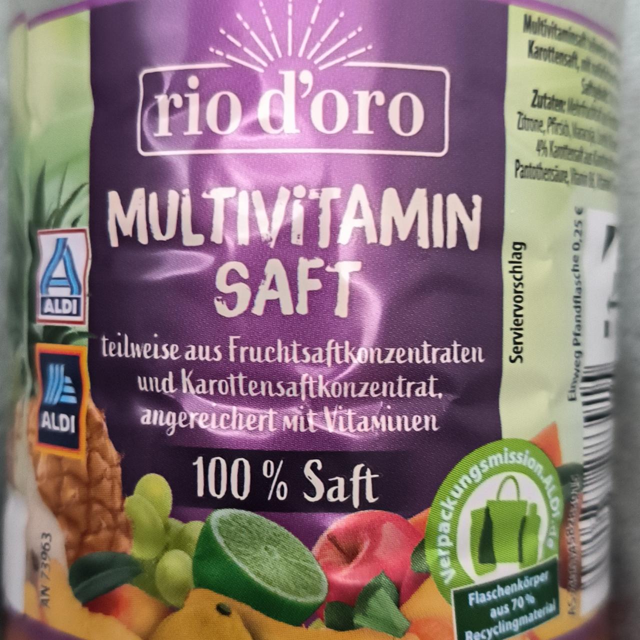 Фото - Multivitamin saft Rio d'oro