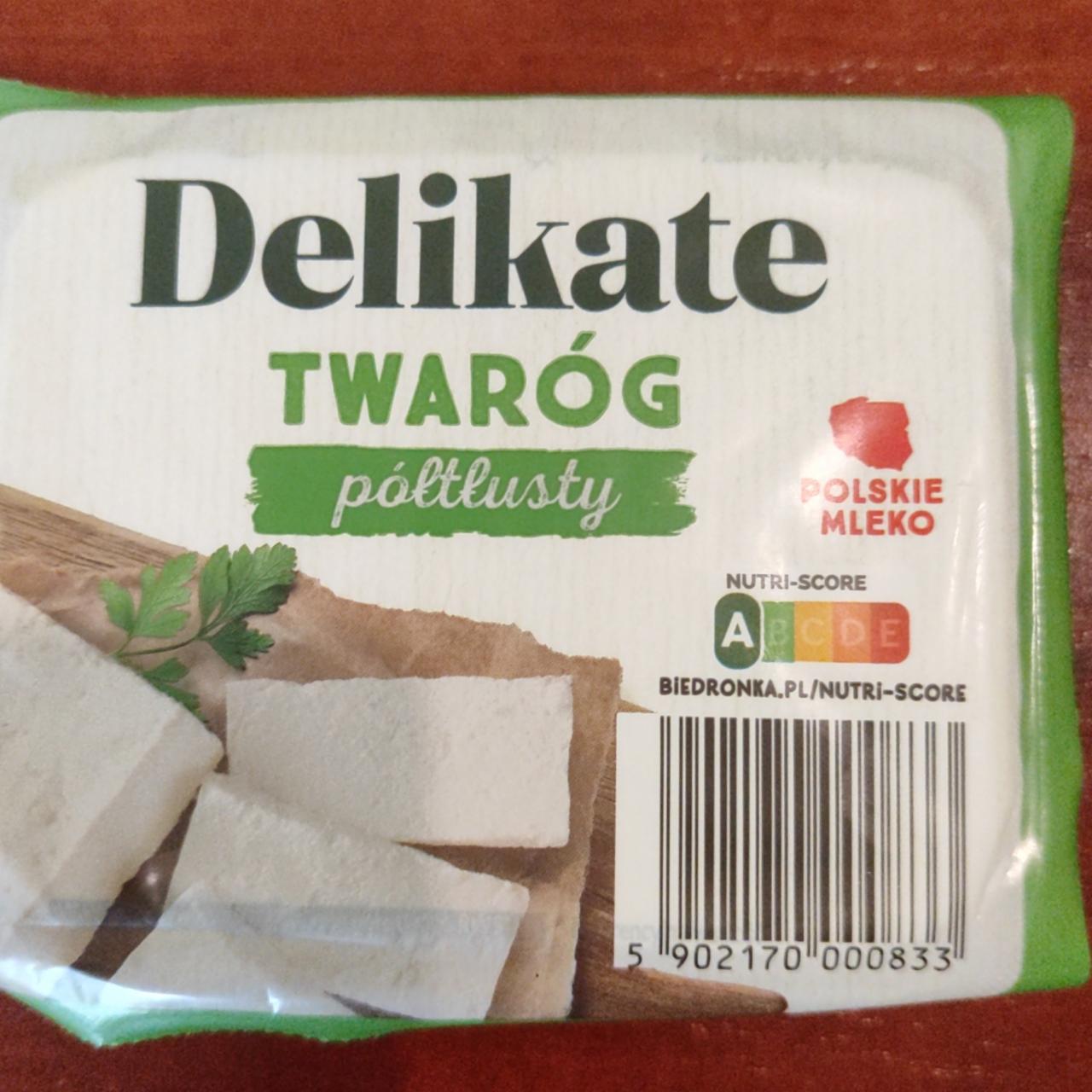 Фото - Twarog poltlusty Delikate