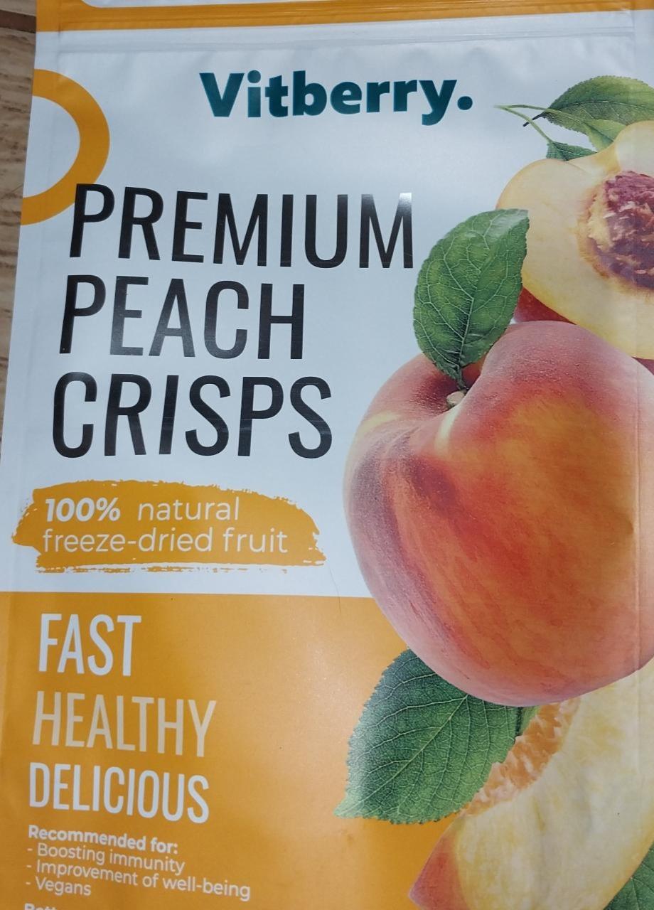 Фото - Premium peach crisps Vitberry