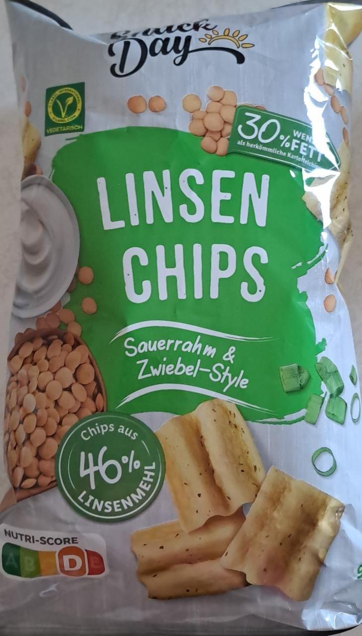 Фото - Linsen Chips sauerrahm & zwiebel-style Snack Day