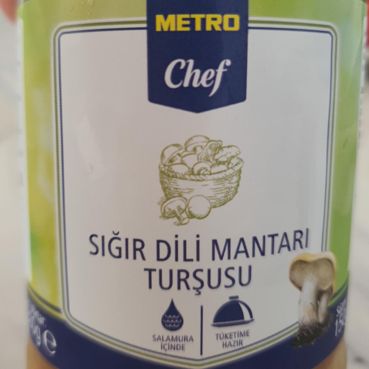 Фото - Sığır dili mantarı turşusu Metro Chef