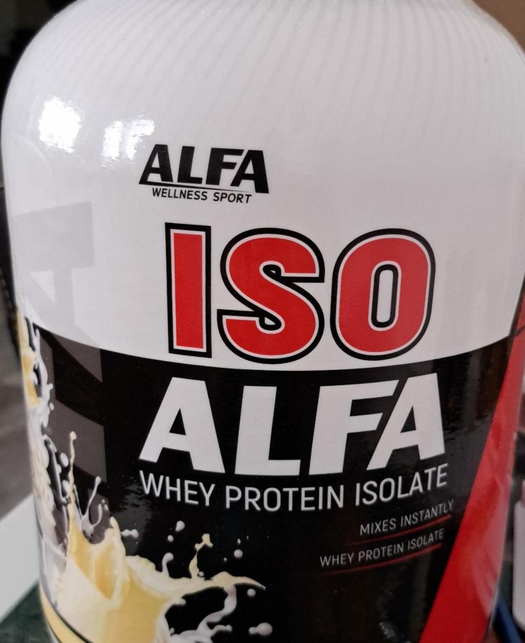 Фото - Iso whey protein isolat Alfa