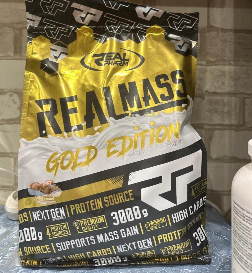 Фото - Гейнер Real Mass Gold Edition Real Pharm