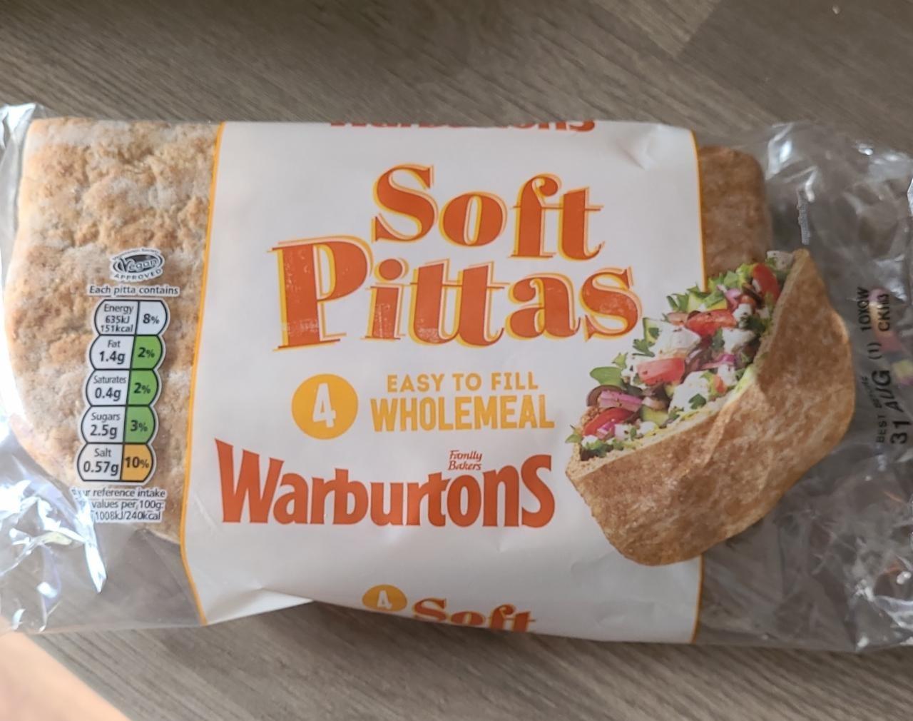 Фото - Soft Pittas Warburtons