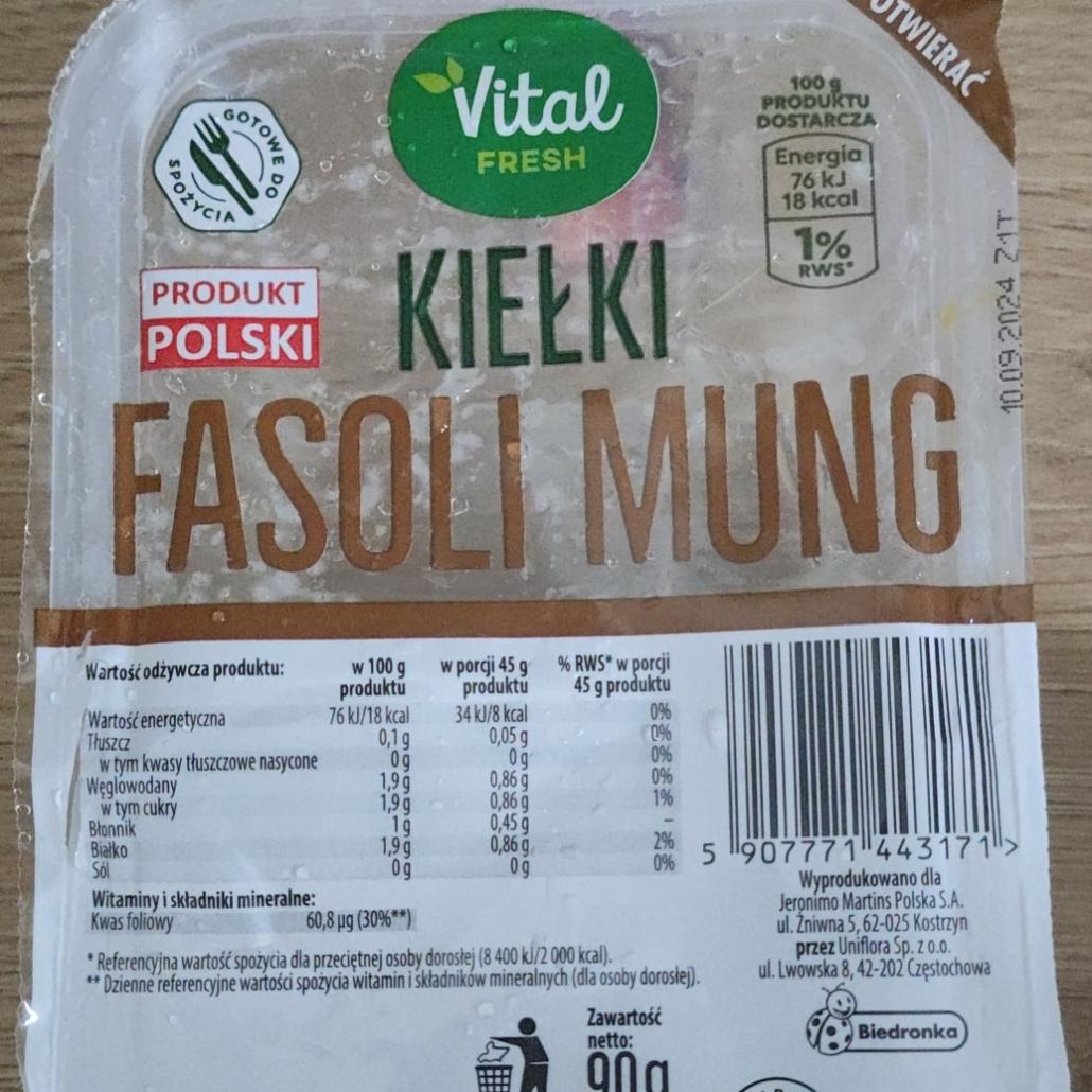 Фото - Kiełki fasoli mung Vital fresh