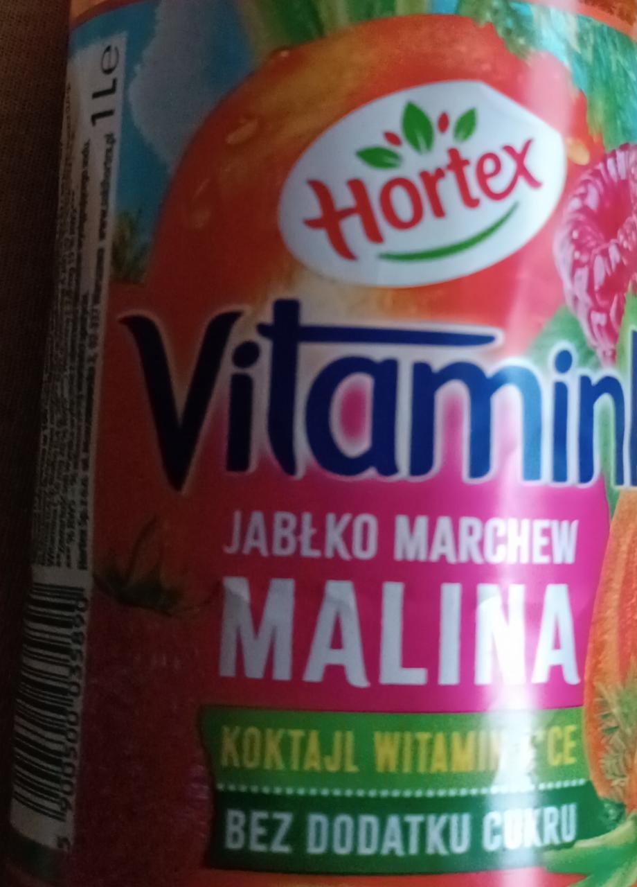 Фото - Сок яблоко-морковь-малина Vitaminka Hortex