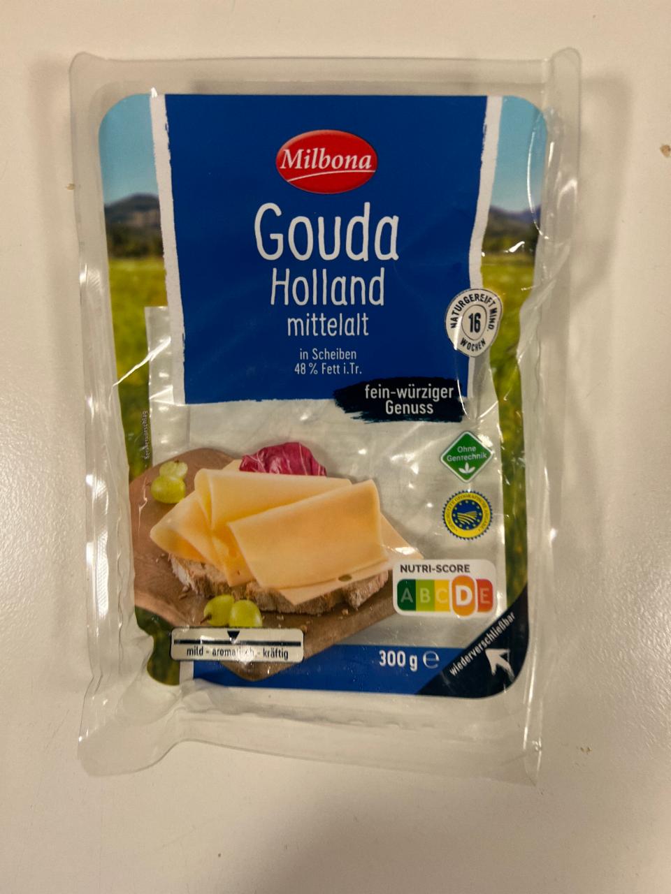 Фото - Gouda Holland mittelalt Milbona