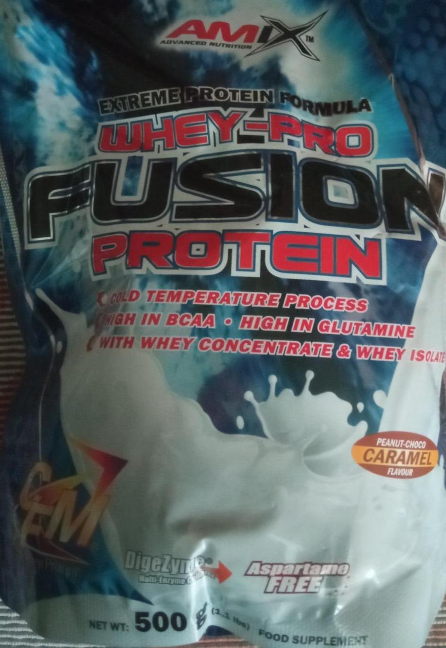 Фото - Whey-Pro Fusion protein peanut-choco-caramel Amix Nutrition