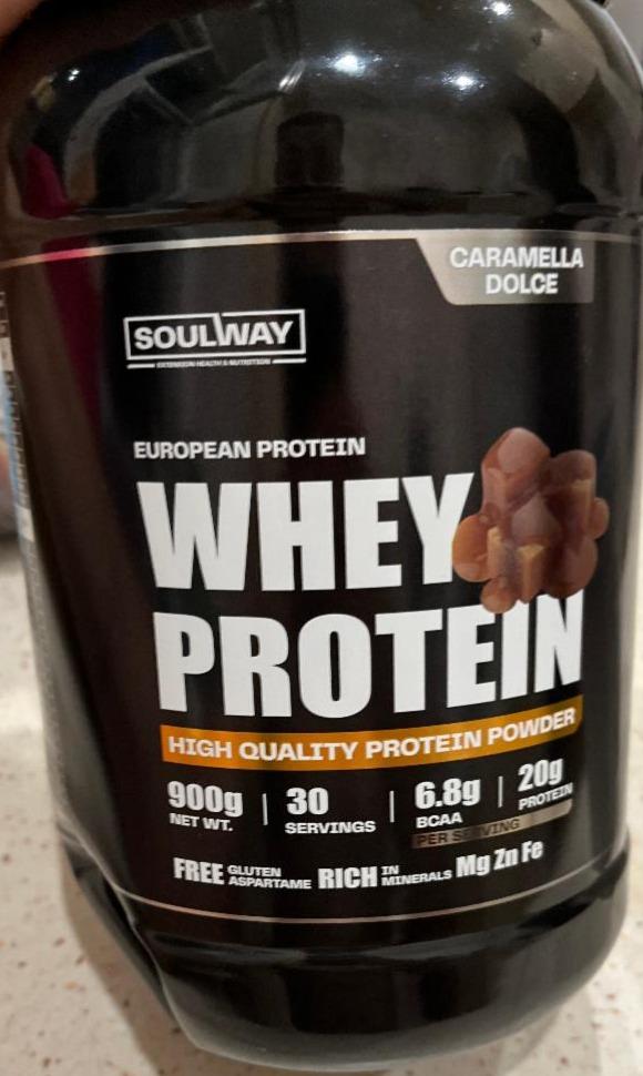 Фото - Whey protein hich quality protein power caramella dolce Soulway