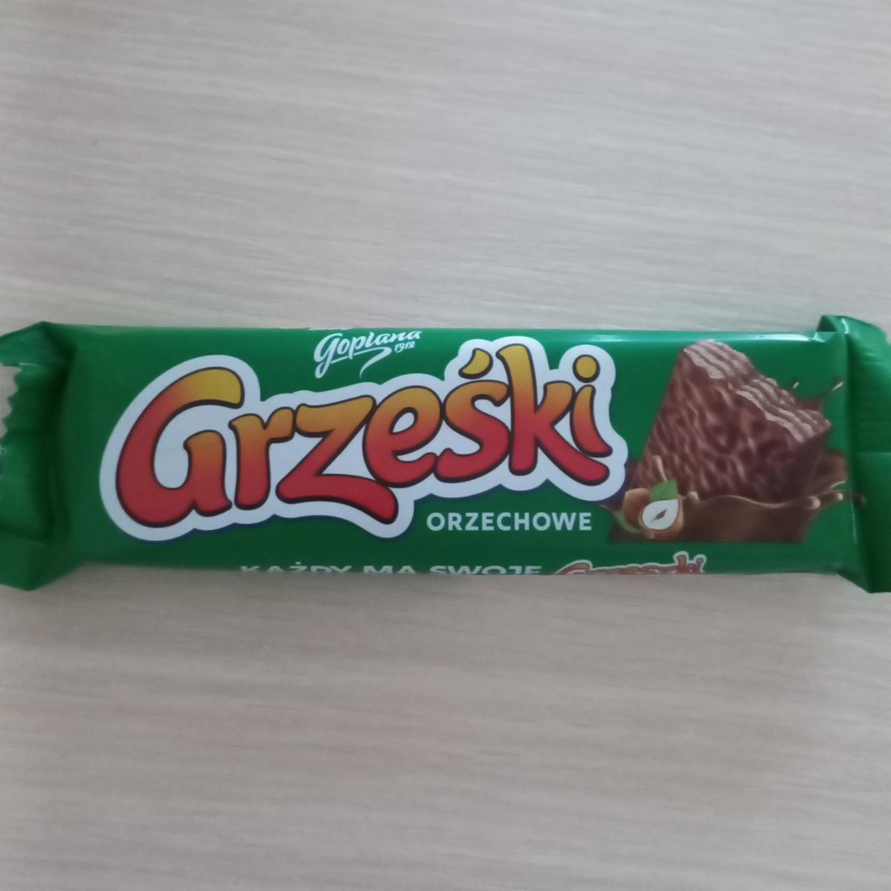 Фото - Wafer Bar with Hazelnut Cream Milk Chocolate-Coated Grześki